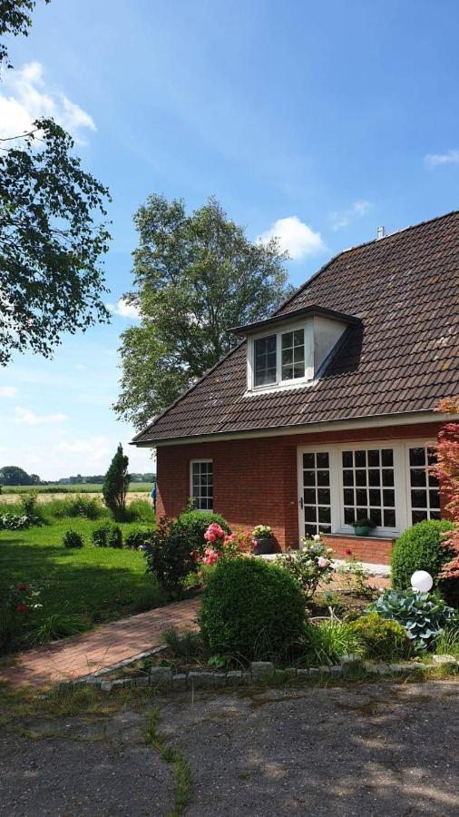 Ferienwohnung Weinberg Wesselburener Deichhausen Exterior foto